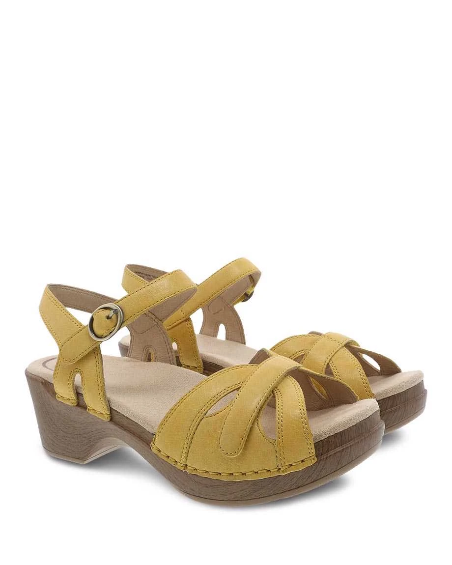 'Dansko' Women's Season - Yellow Milled 8 'Dansko' Women's Season - Yellow Milled - Image 6