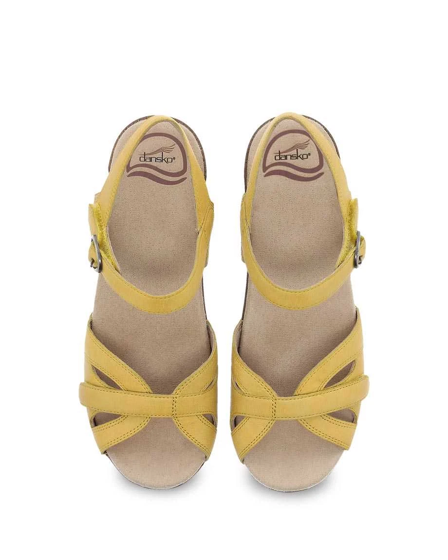 'Dansko' Women's Season - Yellow Milled 4 'Dansko' Women's Season - Yellow Milled - Image 2