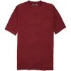 Falcon Bay Sportswear 'Falcon Bay' Men's Short Sleeve Pocket Tee - Wine