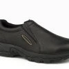 'Roper' Men's Tumbled Leather Performance Slip On - Black -cowboy shop 0902006002472 1024x1024@2x