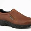 'Roper' Men's Tumbled Leather Performance Slip On - Brown -cowboy shop 0902006002473 1024x1024@2x