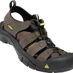 'Keen Outdoor' Men's Newport Bison Sandal - Brown -cowboy shop 1001870 3Q large 1024x1024@2x