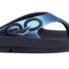 'OOFOS' Unisex OOriginal Sport Thong - Black / Azul