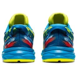 ASICS AMERICA CORP 'ASICS' Youth Gel Noosa Tri 13 GS (Grade School) - Reborn Blue / Sour Yuzu -cowboy shop 1014A209 400 SB BK GLB PNG 1280x1280 JPG 1024x1024@2x