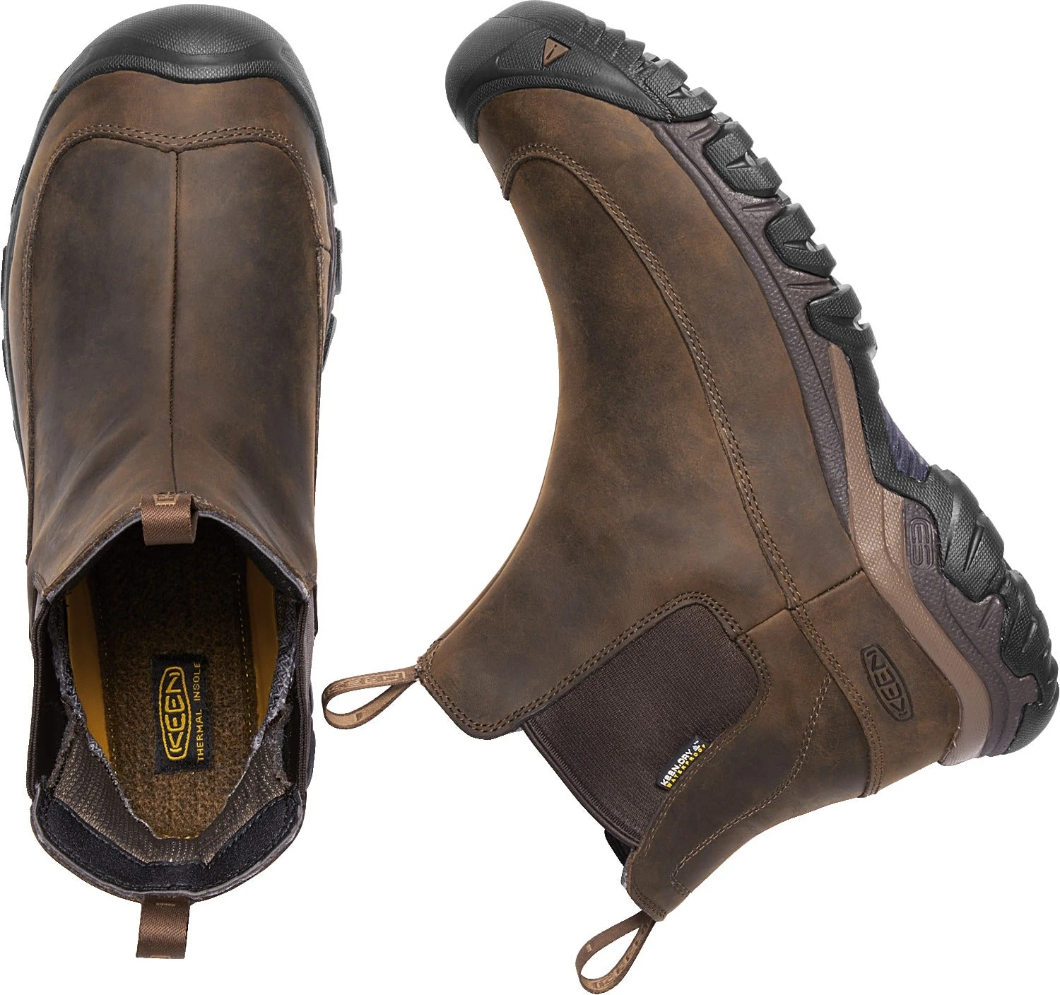 'Keen Outdoor' Men's Anchorage III 200GR WP Boot - Dark Earth / Brown 6 'Keen Outdoor' Men's Anchorage III 200GR WP Boot - Dark Earth / Brown - Image 4
