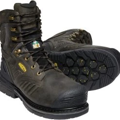 'Keen Utility' Men's 8" Philadelphia 600GR EH WP Comp Toe - Cascade Brown / Black -cowboy shop 1022081 PPS large 1024x1024@2x