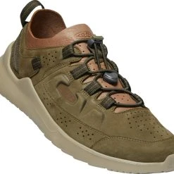 'Keen Outdoor' Men's Highland Oxford Sneaker - Dark Olive / Plaza Taupe -cowboy shop 1022662 FLR large 1024x1024@2x