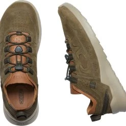 'Keen Outdoor' Men's Highland Oxford Sneaker - Dark Olive / Plaza Taupe -cowboy shop 1022662 PLD large 1024x1024@2x