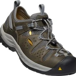 'Keen Utility' Men's Atlanta Cool EH ESD Steel Toe - Gargoyle / Midnight Navy -cowboy shop 1023217 3Q large 1024x1024@2x