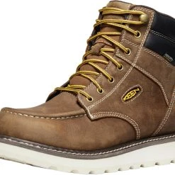 'Keen Utility' Men's 6" Cincinnati EH WP Soft Toe - Belgian / Sandshell -cowboy shop 1023223 F3Q large 1024x1024@2x