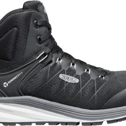 'Keen Utility' Men's Vista Energy EH Mid Hiker Carbon Toe - Vapor / Black