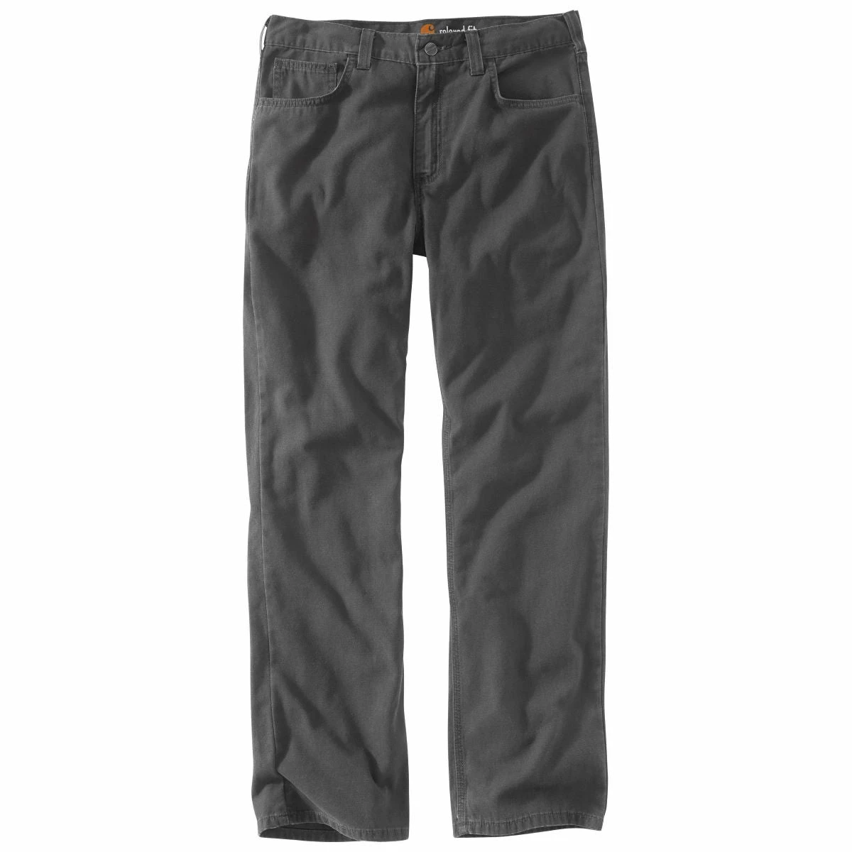 'Carhartt' Men's Rugged Flex® Flex Relaxed Canvas 5-Pocket Pant - Gravel 6 'Carhartt' Men's Rugged Flex® Flex Relaxed Canvas 5-Pocket Pant - Gravel - Image 4