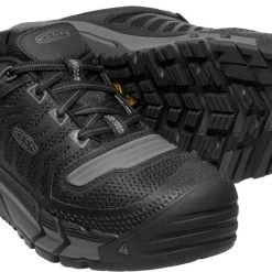 Keen Utility 'Keen' Men's Kansas City Low KBF EH WP Carbon Toe - Black / Gunmetal -cowboy shop 1025577 PPS med 1024x1024@2x