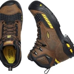 'Keen Utility' Men's 6" Troy KBF EH WP Comp Toe - Dark Earth / Black -cowboy shop 1025696 PLD med 1024x1024@2x
