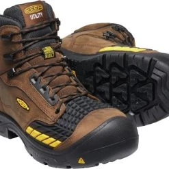 'Keen Utility' Men's 6" Troy KBF EH WP Comp Toe - Dark Earth / Black -cowboy shop 1025696 PPS med 1024x1024@2x