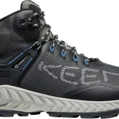 'Keen Outdoor' Men's NXIS EVO WP Mid Hiker - Magnet / Bright Cobalt