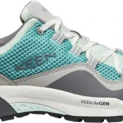 'Keen Outdoor' Women's Wasatch Crest Vent Hiker Sneaker - Porcelain / Blue Glass