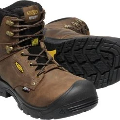 'Keen Utility' Men's 6" Independence EH WP Comp Toe - Dark Earth / Black -cowboy shop 1026487 PPS med 1024x1024@2x