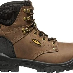 'Keen Utility' Men's 6" Independence EH WP Soft Toe - Dark Earth / Black
