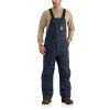 'Carhartt' Men's Fire Resistant Quick Duck Lined Bib Overall - Dark Navy