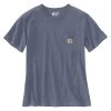 'Carhartt' Women's Lightweight Pocket T-Shirt - Folkstone Grey Heather 2 'Carhartt' Women's Lightweight Pocket T-Shirt - Folkstone Grey Heather -cowboy shop 103067 E32 WF21 e 1024x1024@2x