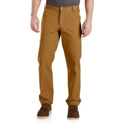 'Carhartt' Men's Rugged Flex® Relaxed Fit Duck Utility Work Pant - Carhartt Brown