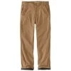'Carhartt' Men's Rugged Flex Rigby Dungaree Flannel Lined Pant - Dark Khaki -cowboy shop 103342 253 F18 1024x1024@2x