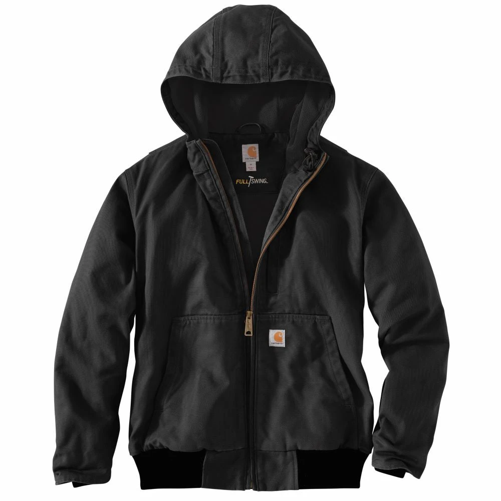'Carhartt' Men's Full Swing® Armstrong Active Jac - Black 3 'Carhartt' Men's Full Swing® Armstrong Active Jac - Black