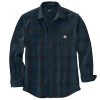 'Carhartt' Men's Heavyweight Flannel Button Down - Night Blue 1 'Carhartt' Men's Heavyweight Flannel Button Down - Night Blue -cowboy shop 105439 H69 MF22 e 1 1024x1024@2x