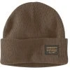 'Carhartt' Men's Knit Rugged Patch Beanie - Coffee -cowboy shop 105448 205 MF22 e 1024x1024@2x