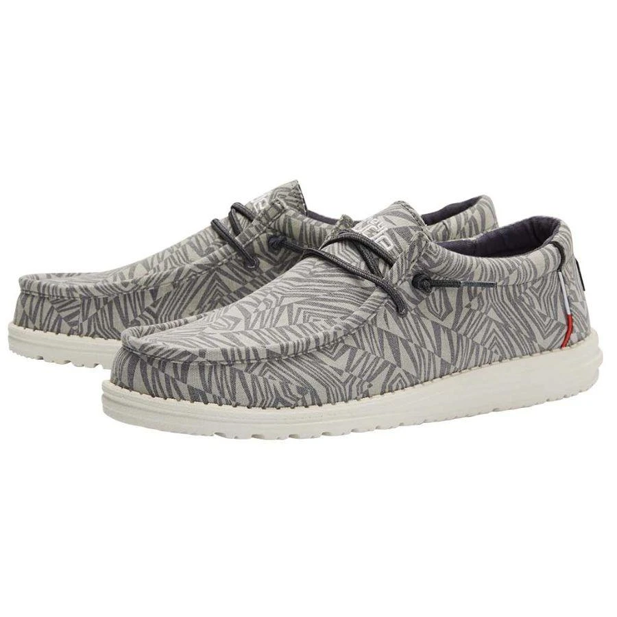'Hey Dude' Men's Wally Print - Geo Grey 8 'Hey Dude' Men's Wally Print - Geo Grey - Image 6