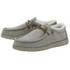 'Hey Dude' Men's Wally - Herringbone Grey -cowboy shop 110063133 WALLY HERRINGBONE GREY LEFT 2 1024x1024@2x