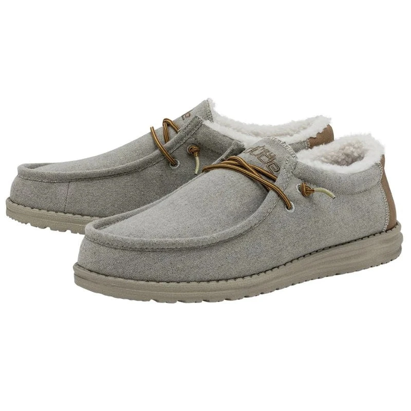 'Hey Dude' Men's Wally - Herringbone Grey 3 'Hey Dude' Men's Wally - Herringbone Grey