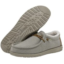 'Hey Dude' Men's Wally - Herringbone Grey 10 'Hey Dude' Men's Wally - Herringbone Grey -cowboy shop 110063133 WALLY HERRINGBONE GREY LEFT 3 1024x1024@2x