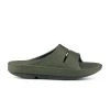 'OOFOS' Unisex OOahh Slide Sandal - Forest Green -cowboy shop 1100FORGREEN shot1 1024x1024@2x