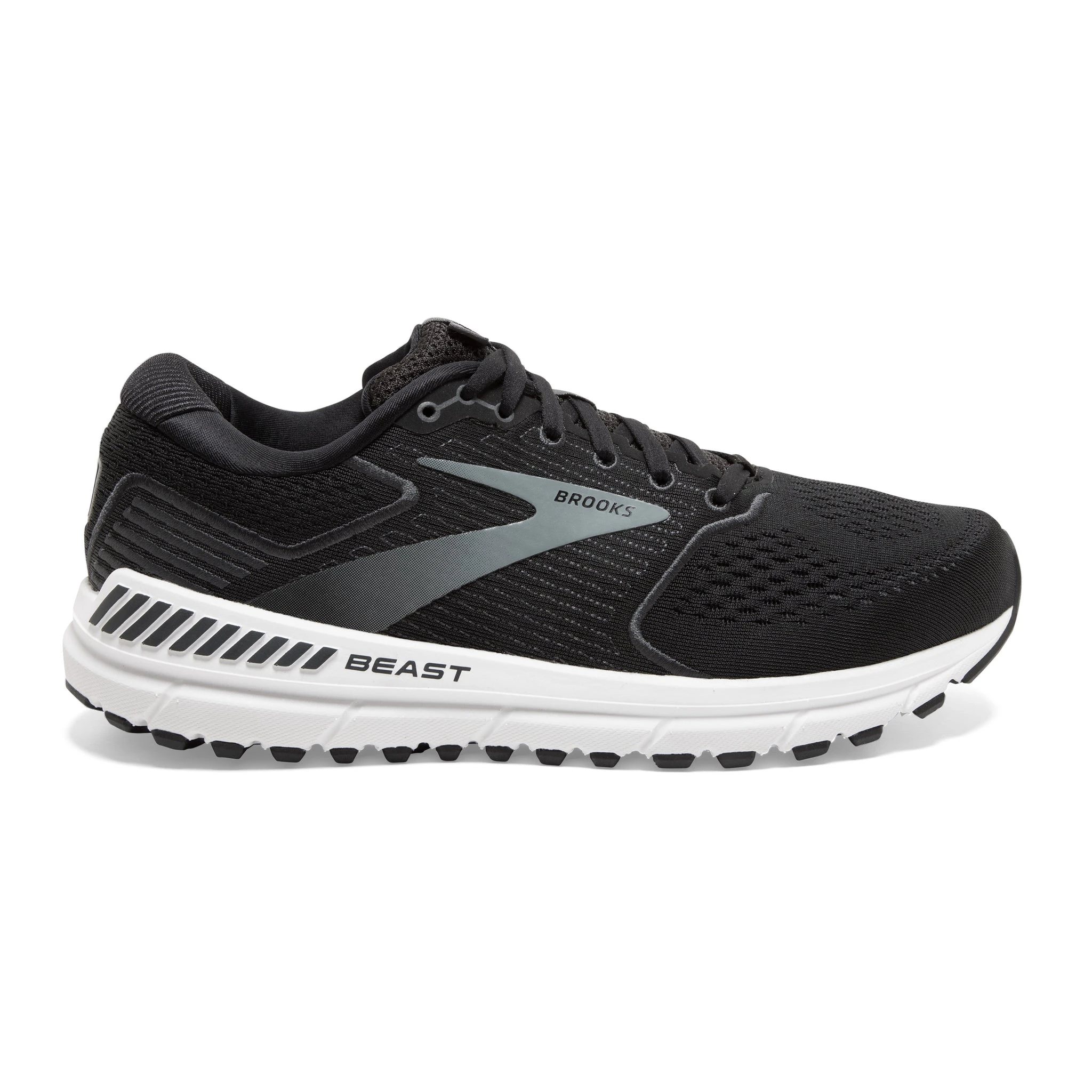 'Brooks' Men's Beast 20 - Black / Ebony / Grey 3 'Brooks' Men's Beast 20 - Black / Ebony / Grey