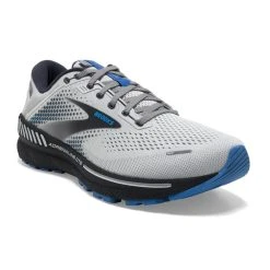 'Brooks' Men's Adrenaline GTS 22 - Oyster / India Ink / Blue -cowboy shop 110366 023 a adrenaline gts 22 mens cushion running shoe 1024x1024@2x