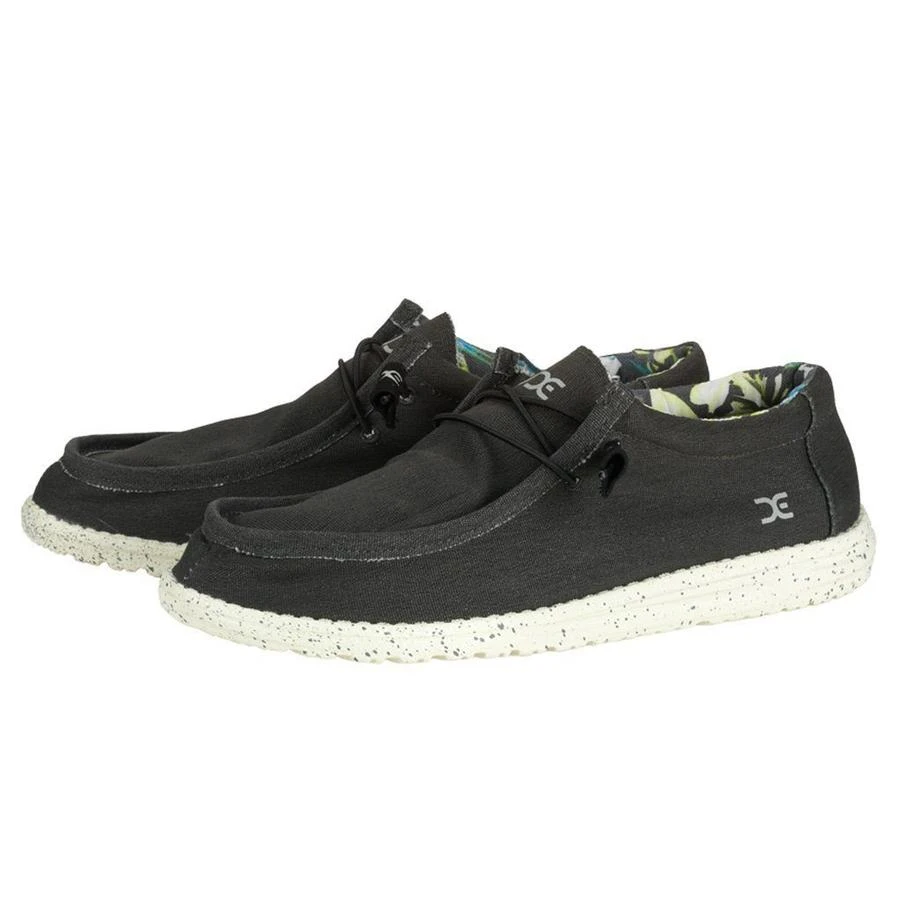 'Hey Dude' Men's Wally Stretch - Black 3 'Hey Dude' Men's Wally Stretch - Black