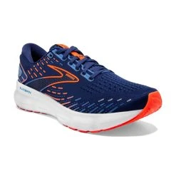 'Brooks' Men's Glycerin 20 - Blue Depths / Palace Blue / Orange -cowboy shop 110382 444 A Glycerin 20 1024x1024@2x