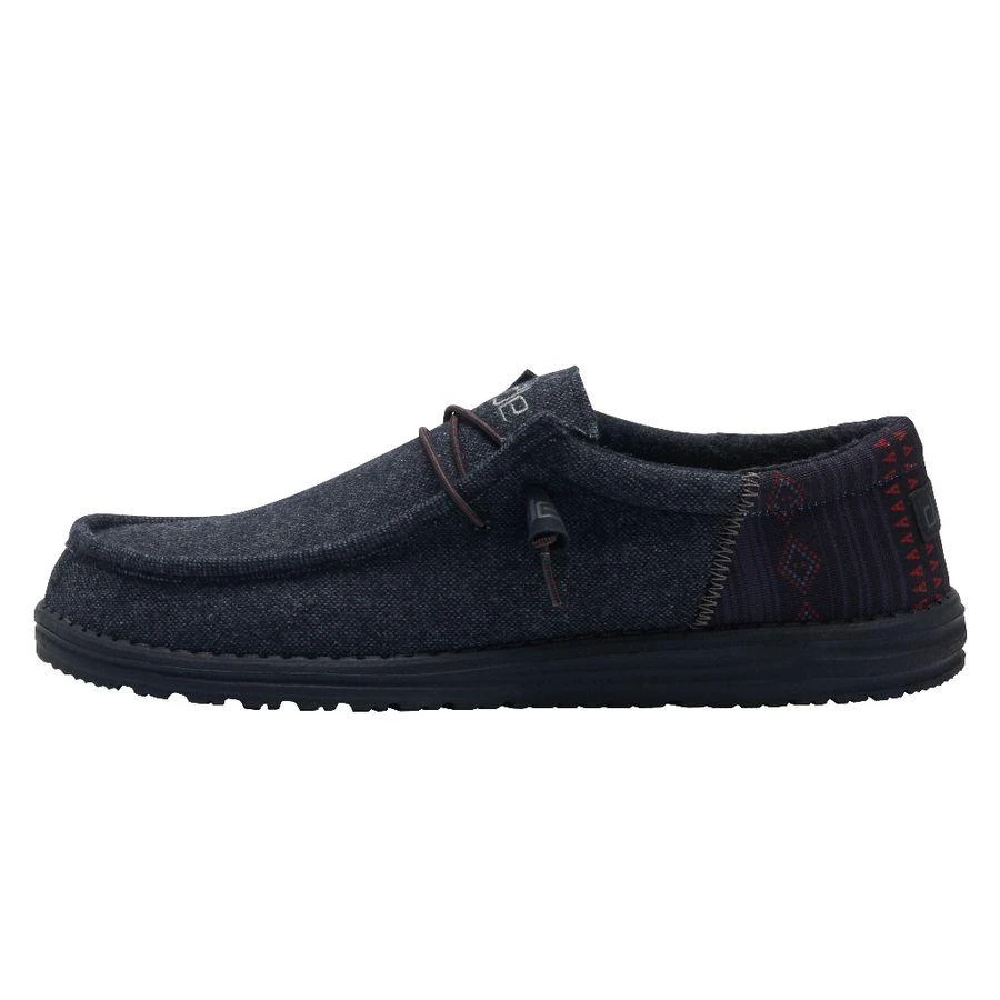 'Hey Dude' Men's Wally Funk Wool - Black Aztec 8 'Hey Dude' Men's Wally Funk Wool - Black Aztec - Image 6