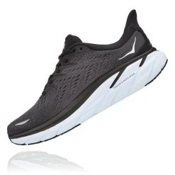 'HOKA' Men's Clifton 8 - Black / White (Wide) -cowboy shop 1119393 BWHT 4 1f33b8cf ac85 43b3 9698 715ff89b60c8 1024x1024@2x