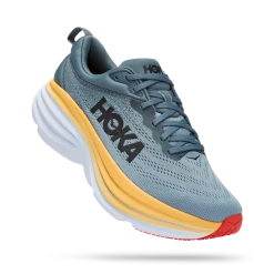 'HOKA' Men's Bondi 8 - Goblin Blue / Mountain Spring (Wide)