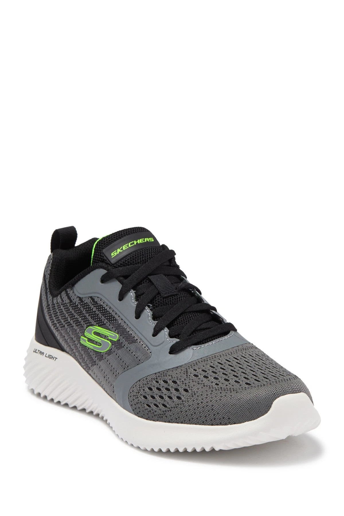 'Skechers' Men's Bounder Verkona - Charcoal / Grey 4 'Skechers' Men's Bounder Verkona - Charcoal / Grey - Image 2