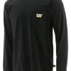'Caterpillar' Men's Trademark Pocket T-Shirt - Black -cowboy shop 1510053 016 Black Front 1024x1024@2x