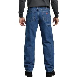 'Dickies' Relaxed Fit Workhorse Double Knee Denim Jeans - Stonewashed Indigo Blue 7 'Dickies' Relaxed Fit Workhorse Double Knee Denim Jeans - Stonewashed Indigo Blue -cowboy shop 15293b 1024x1024@2x