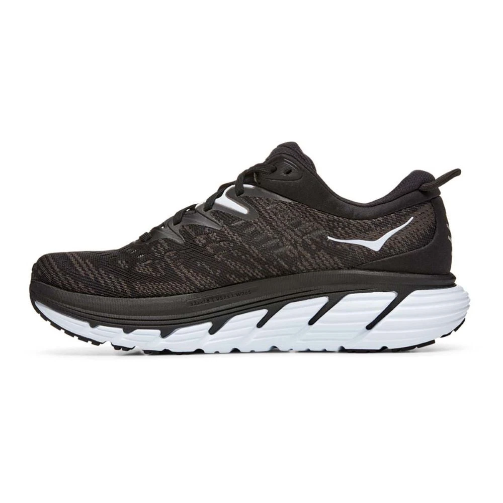 'HOKA' Men's Gaviota 4 - Black / White 7 'HOKA' Men's Gaviota 4 - Black / White - Image 5