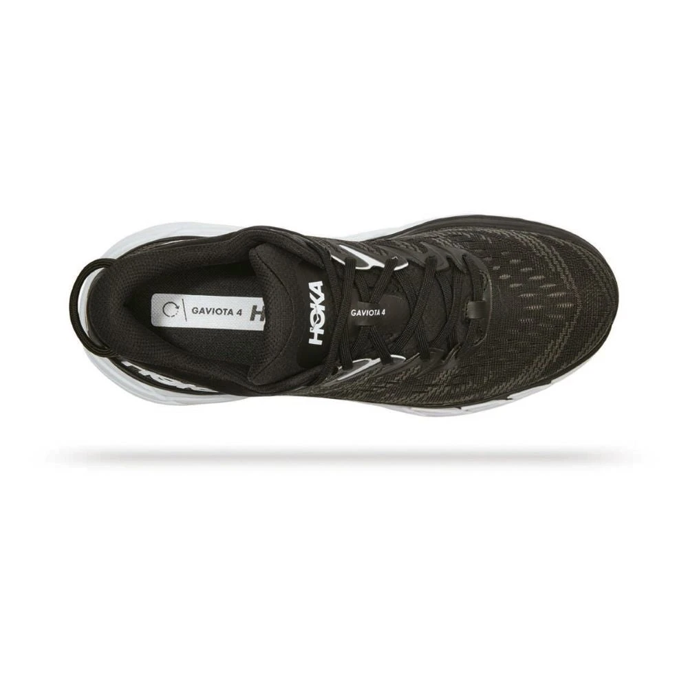 'HOKA' Men's Gaviota 4 - Black / White 4 'HOKA' Men's Gaviota 4 - Black / White - Image 2