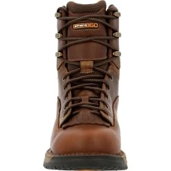 'Georgia Boot' Men's 8" Athens 360 EH WP Soft Toe - Brown -cowboy shop 20201110073139 5f1a2bca 1024x1024@2x