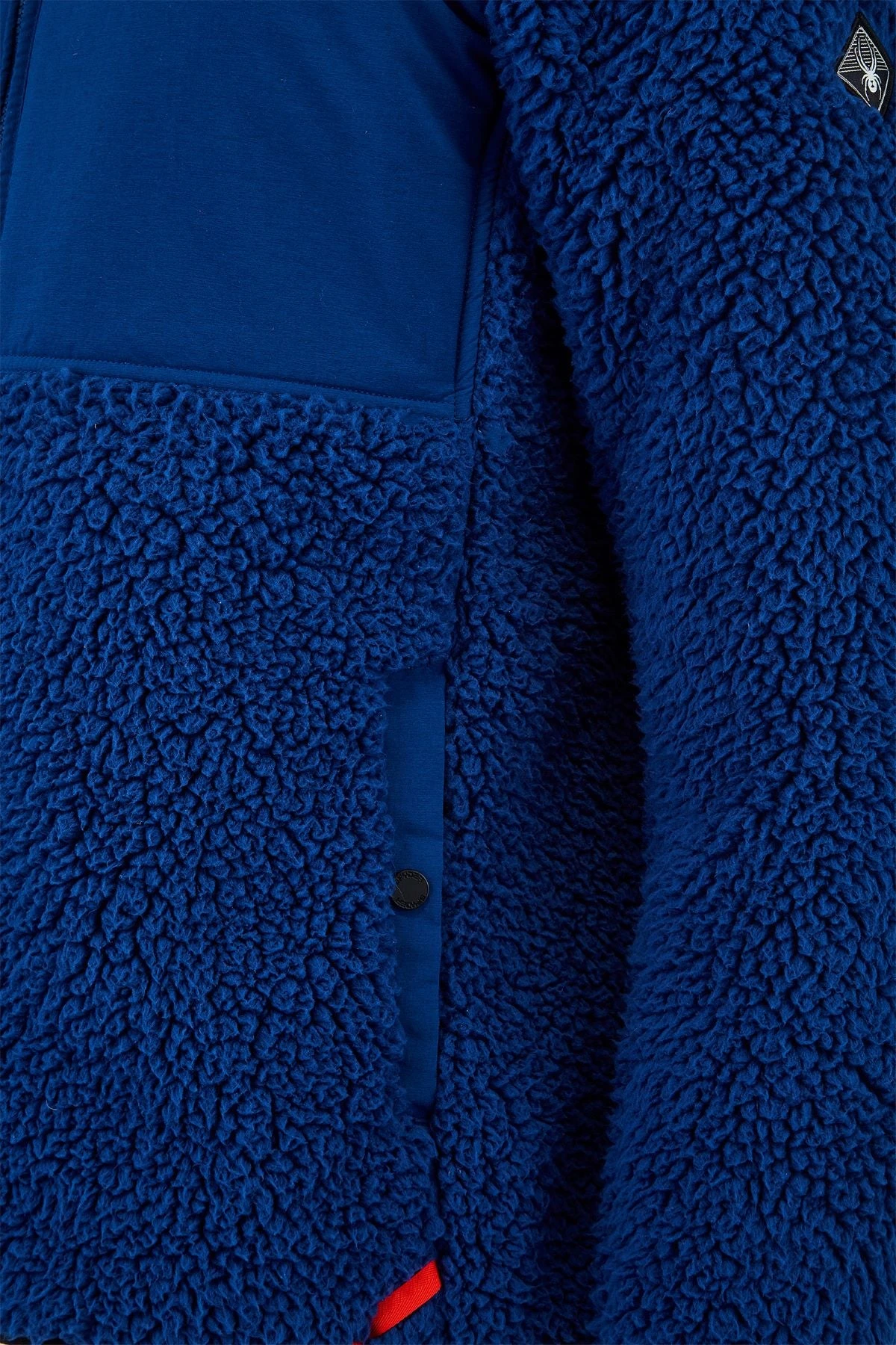SPYDER ACTIVE SPORTS 'Spyder' Men's Boulder Fleece Jacket - Abyss 6 SPYDER ACTIVE SPORTS 'Spyder' Men's Boulder Fleece Jacket - Abyss - Image 4