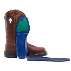 'Steel Blue' Men's Blue Heeler Western Square Toe EH WP Steel Toe - Oak -cowboy shop 22517 3 1024x1024@2x